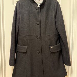 Kling 100% Wool Coat - Size EU 5 / USA Extra Large - Black